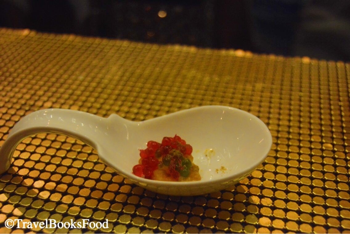 This is a photo of a starter served at Nimmisserie in Bangalore