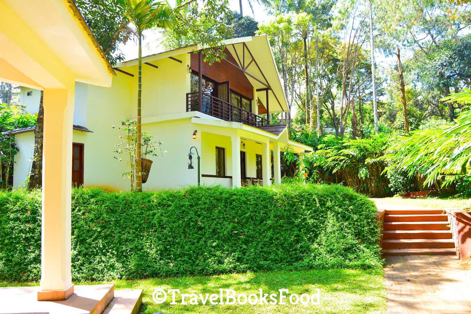 Photo of a luxury villa surrounded by trees in Carmelia Haven Resort, Thekkady, Kerala, India