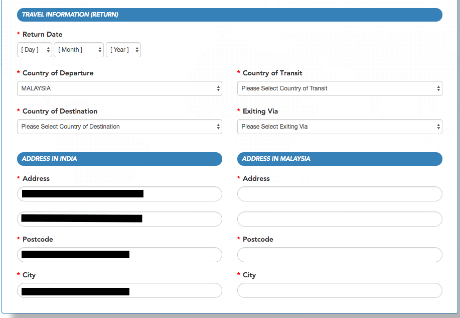 Malaysia Visa For Indians Entri Or Evisa Or Visa On Arrival