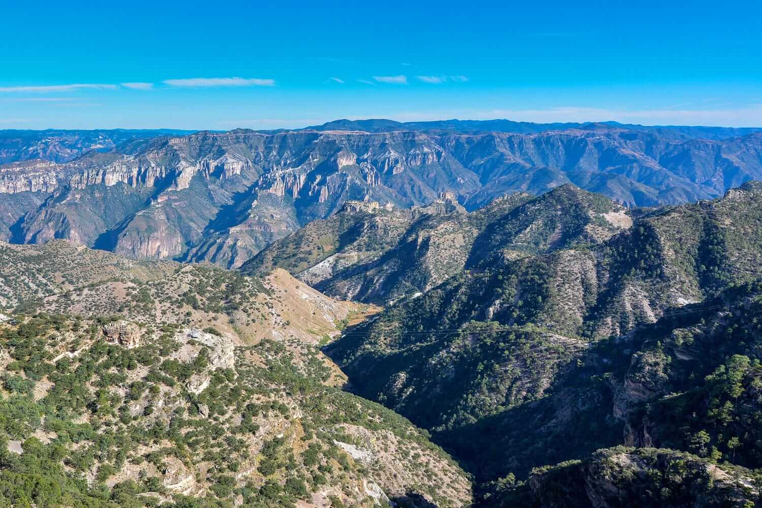 A canyon in North Mexico