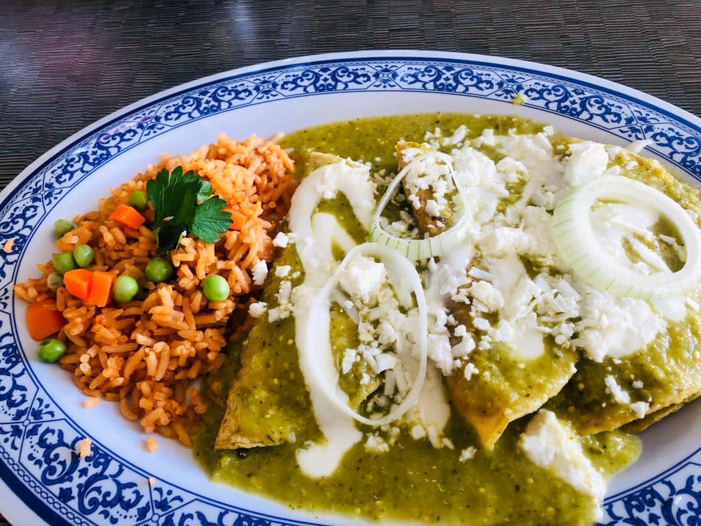 Enchilladas - Mexican Vegetarian Dishes
