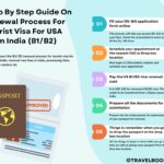 Step By Step Guide On Renewal Process For Tourist Visa For USA From India (B1B2)