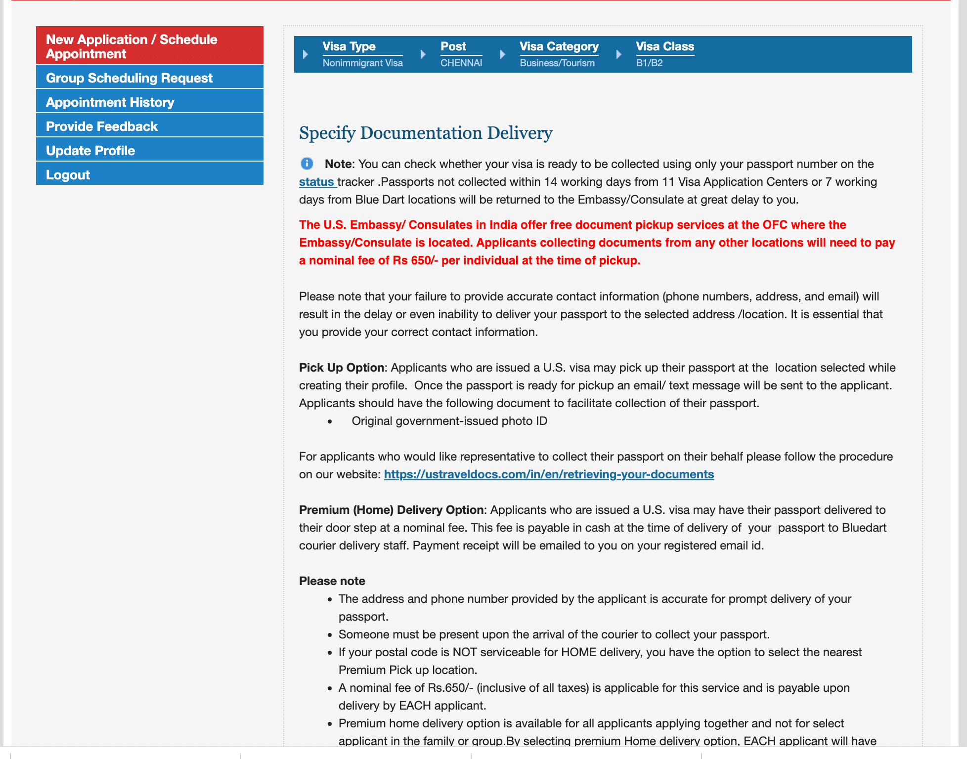 tourist visa for usa from india B1 B2 renewal 41