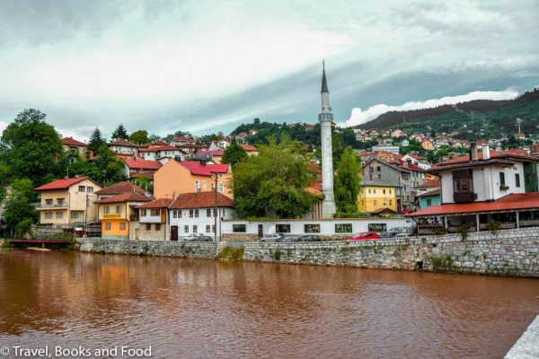 Sarajevo city by the river, one of my favorite European city breaks