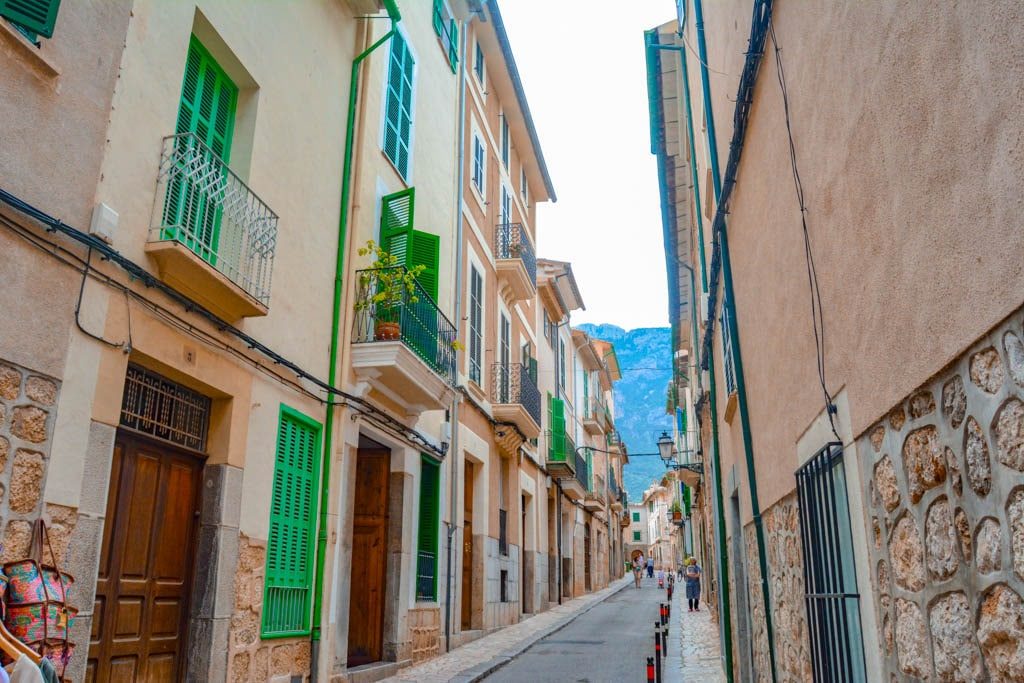 A street in Mallorca, Spain